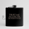Personalised Hip Flask for Doctors | Trust me I'm a doctor | Doctor Gift idea - Gift Lift