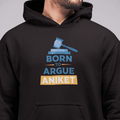 Personalised Hoodie for Advocates | Born to Argue | Customised gift for Lawyer - Gift Lift