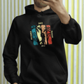 Personalised Hoodie for Couple. Beach Couple Art Hoodie | Customised Hoodie for the Couple - Gift Lift