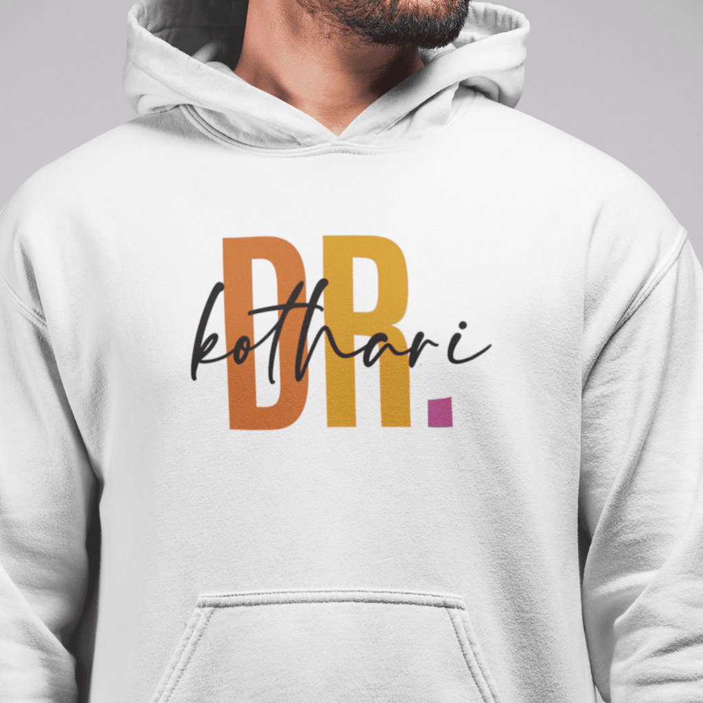 Personalised Hoodie for Doctors | Dr. with "Your Name" Design | Custom Gift For Doctors - Gift Lift