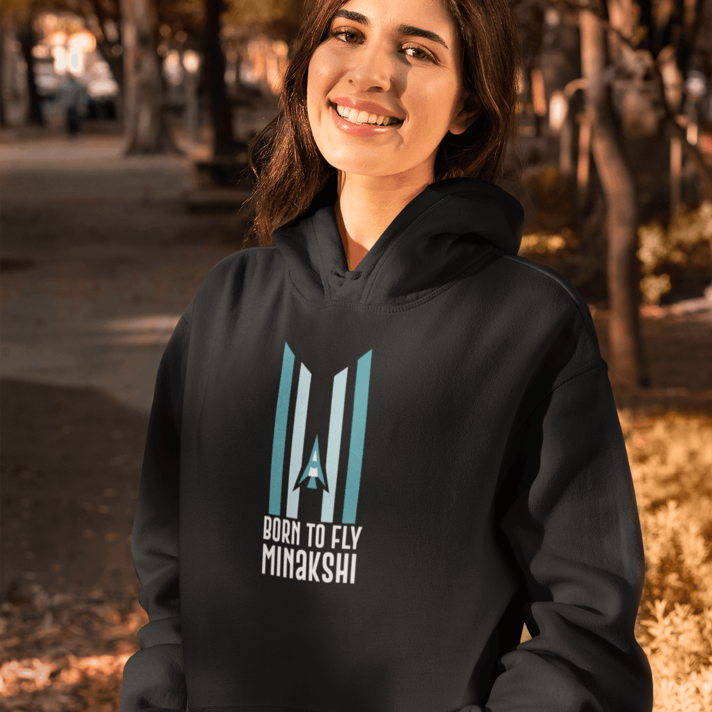 Personalised Hoodie for Indian Army | Born to Fly | Customized Gift For Indian Army - Gift Lift