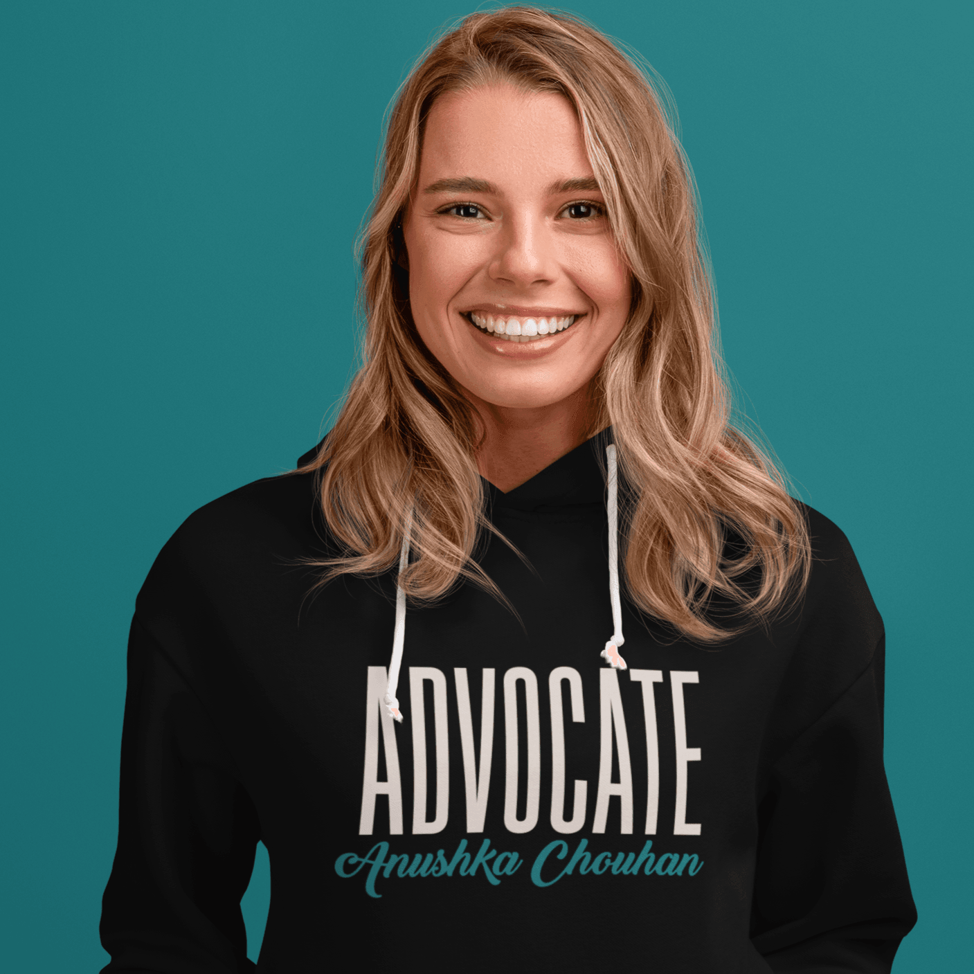 Personalised Hoodie For Lawyers | Advocate typo | Customised Lawyer Gift - Gift Lift