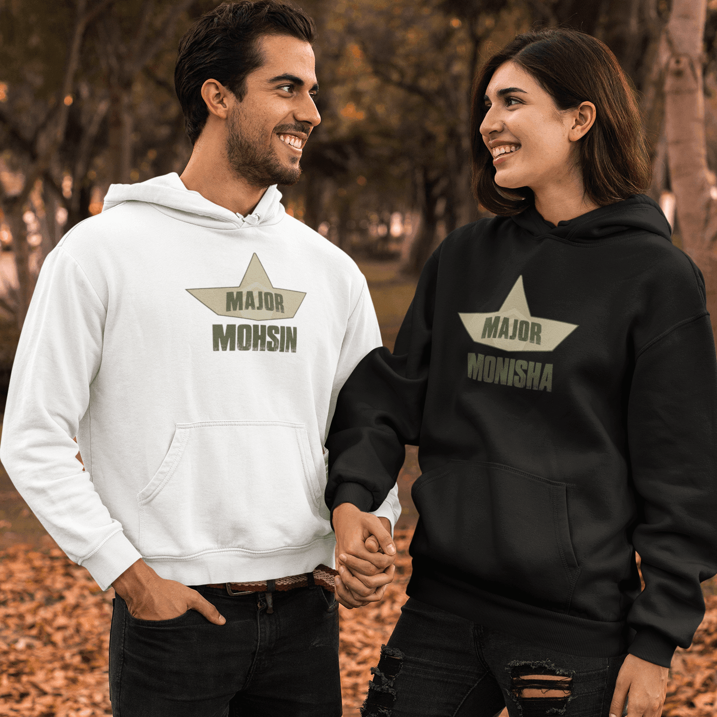 Personalised Hoodie for Majors | Major | Ideal Gift For Solider and Army Officer - Gift Lift
