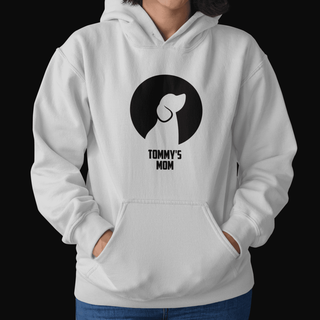 Personalised Hoodie for Pet Parent Art Unisex Hoodie Light Grey | Customised Hoodies for Pet Lovers - Gift Lift