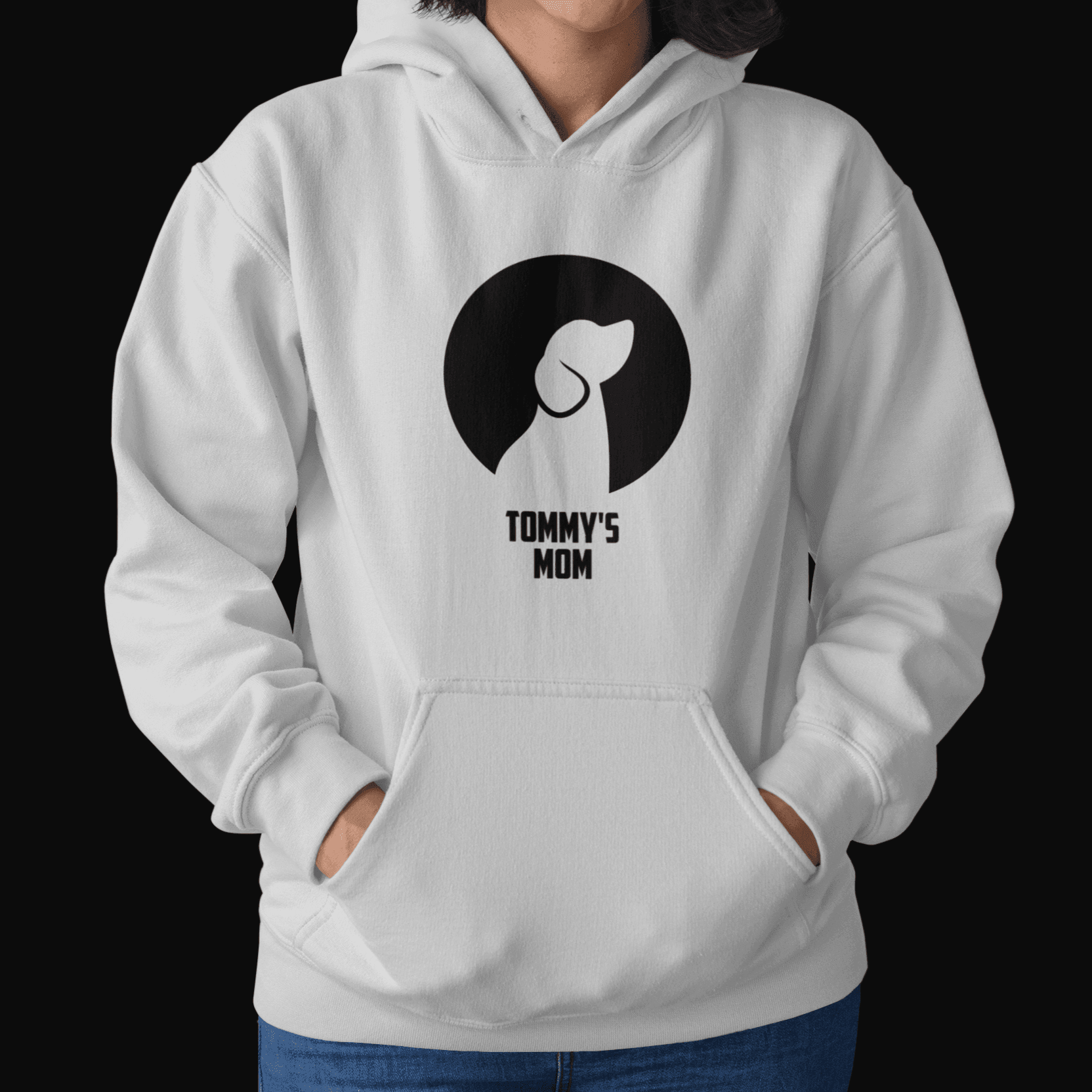 Personalised Hoodie for Pet Parent Art Unisex Hoodie Light Grey | Customised Hoodies for Pet Lovers - Gift Lift