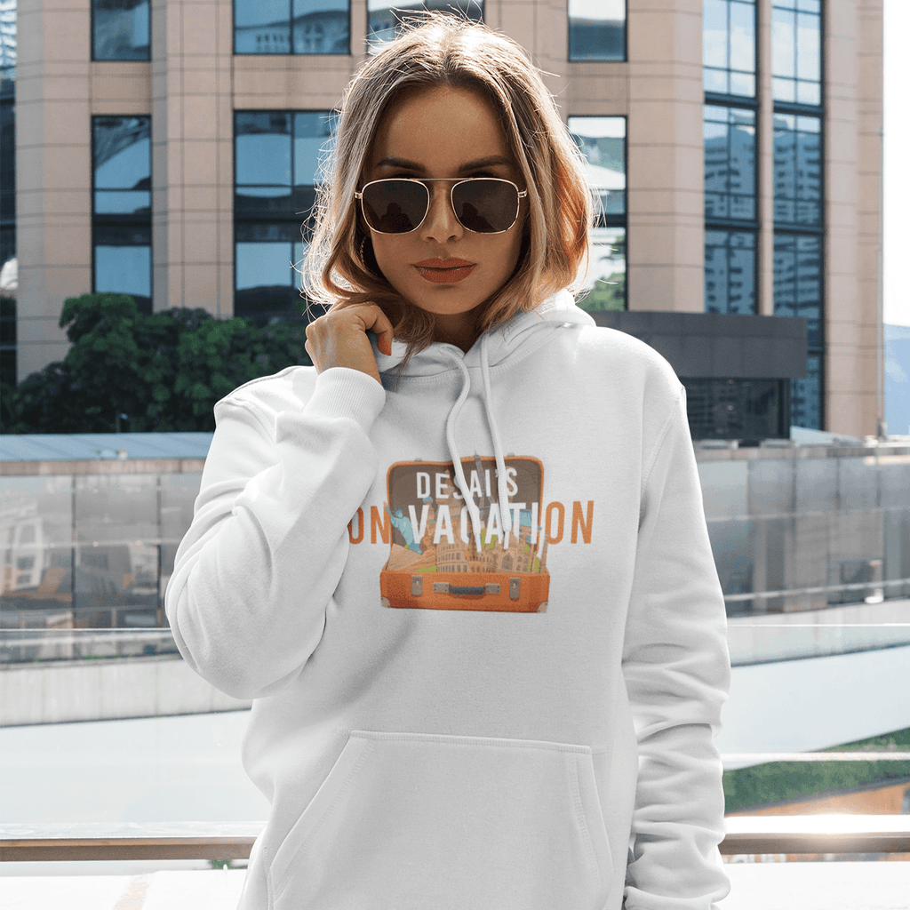Personalised Hoodie - On Vacation Unisex Graphic Hoodie - Gift Lift