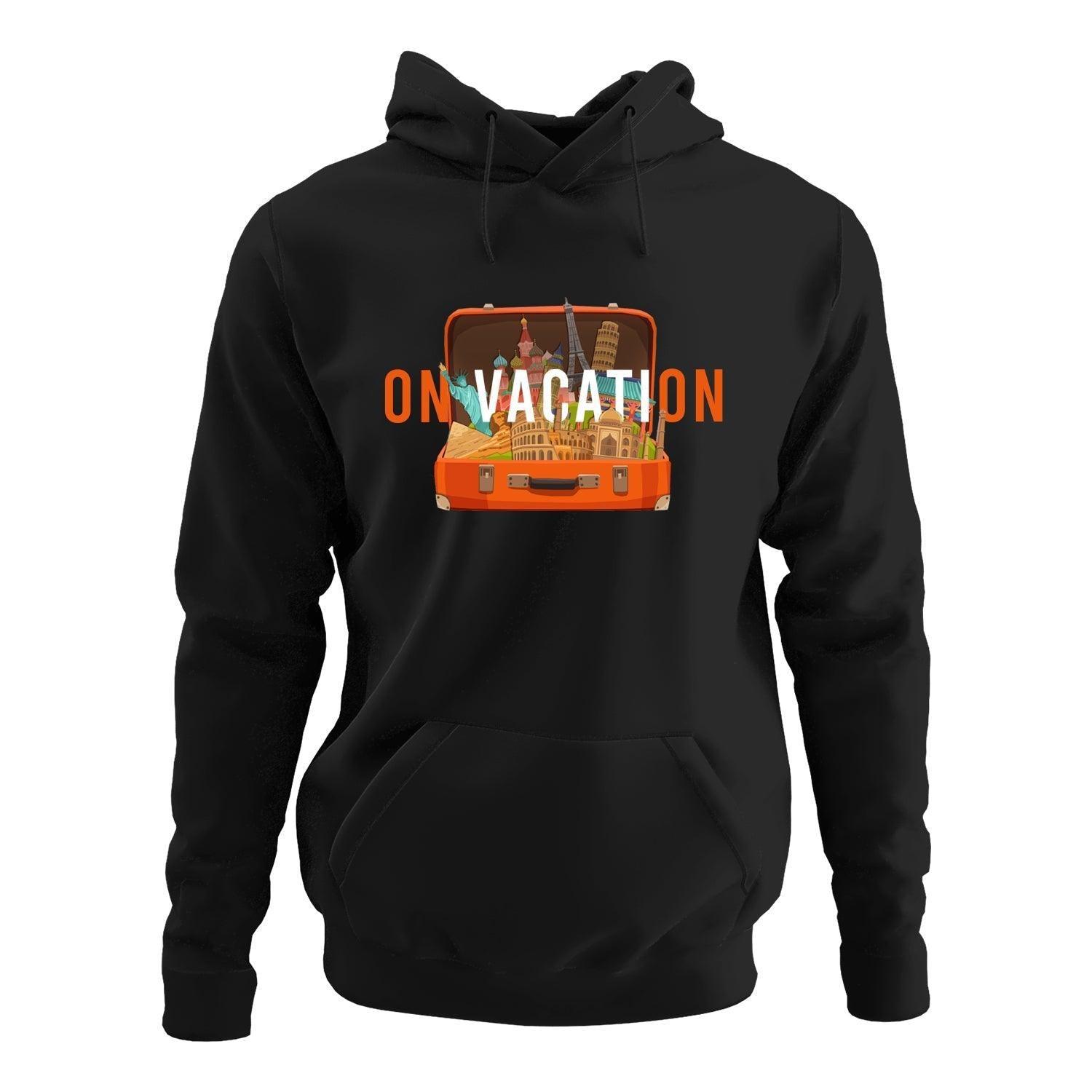 Personalised Hoodie - On Vacation Unisex Graphic Hoodie - Gift Lift