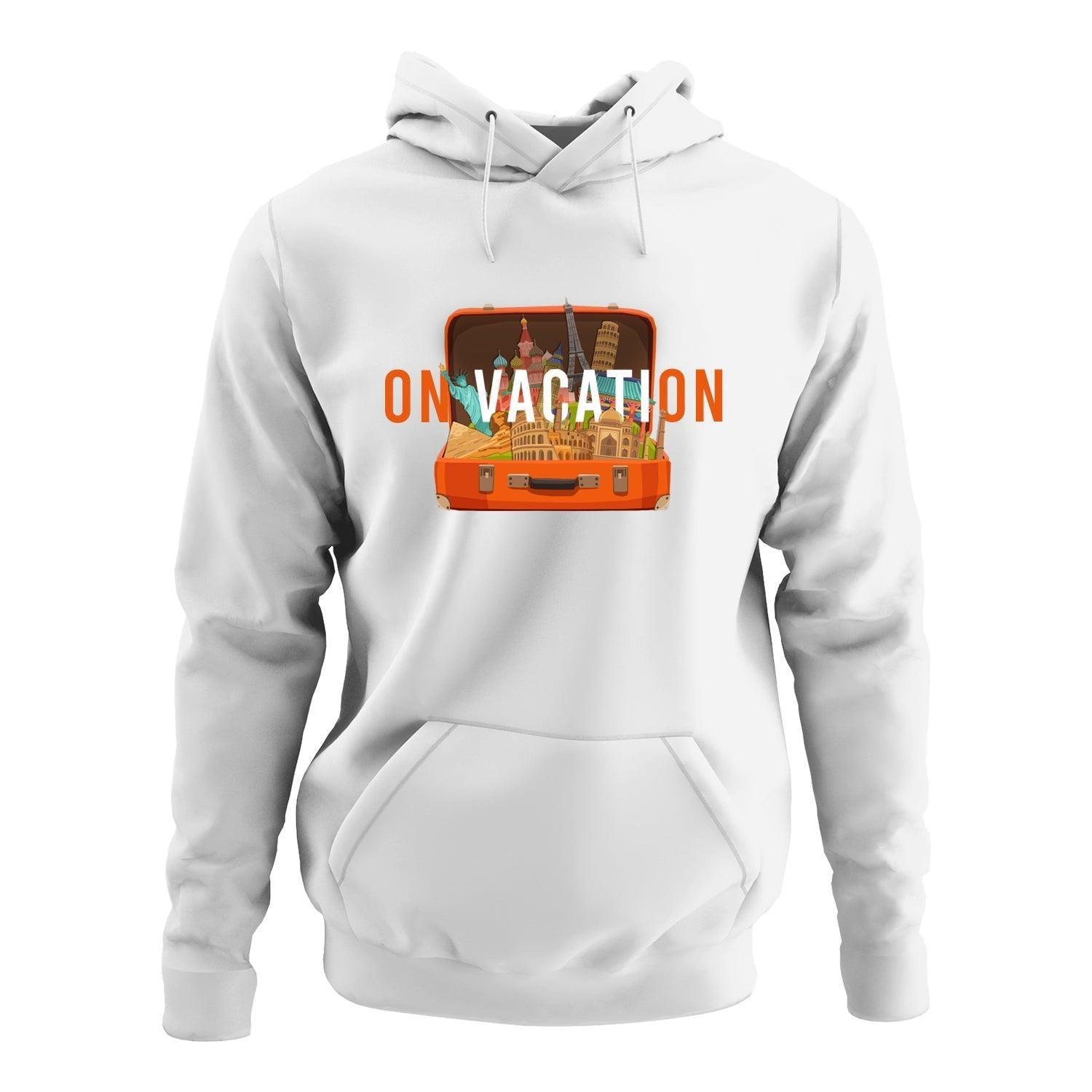 Personalised Hoodie - On Vacation Unisex Graphic Hoodie - Gift Lift