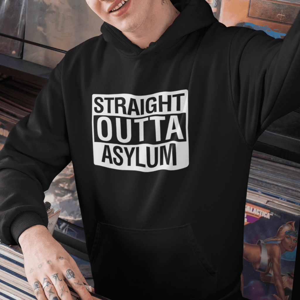 Personalised Hoodie with Straight Outta Art Unisex | Customised Unisex Hoodies - Gift Lift