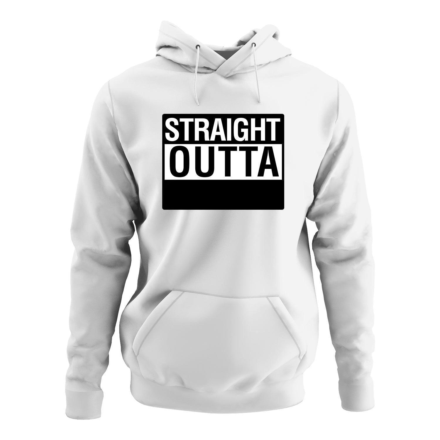 Personalised Hoodie with Straight Outta Art Unisex | Customised Unisex Hoodies - Gift Lift