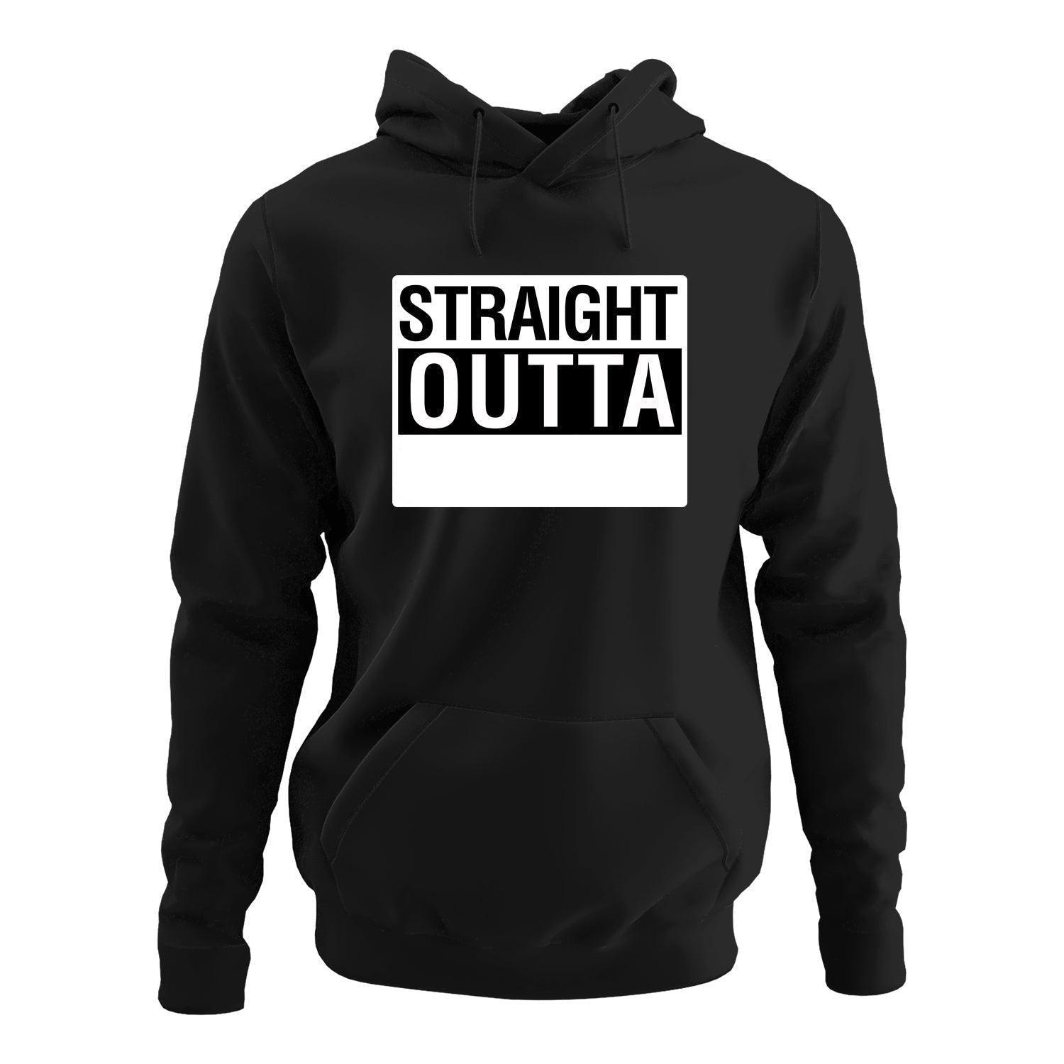 Personalised Hoodie with Straight Outta Art Unisex | Customised Unisex Hoodies - Gift Lift