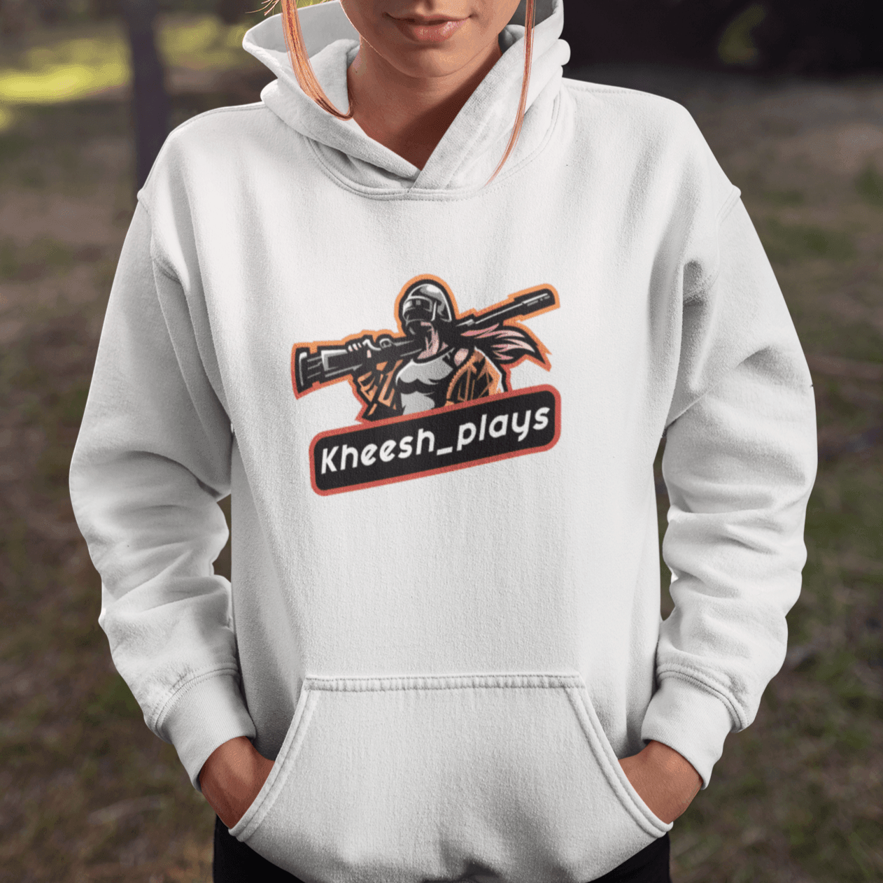 Personalised Hoodies For Gamer | Gamer Logo and ID Printed Unisex Graphic | Customised Hoodie for Gamer - Gift Lift
