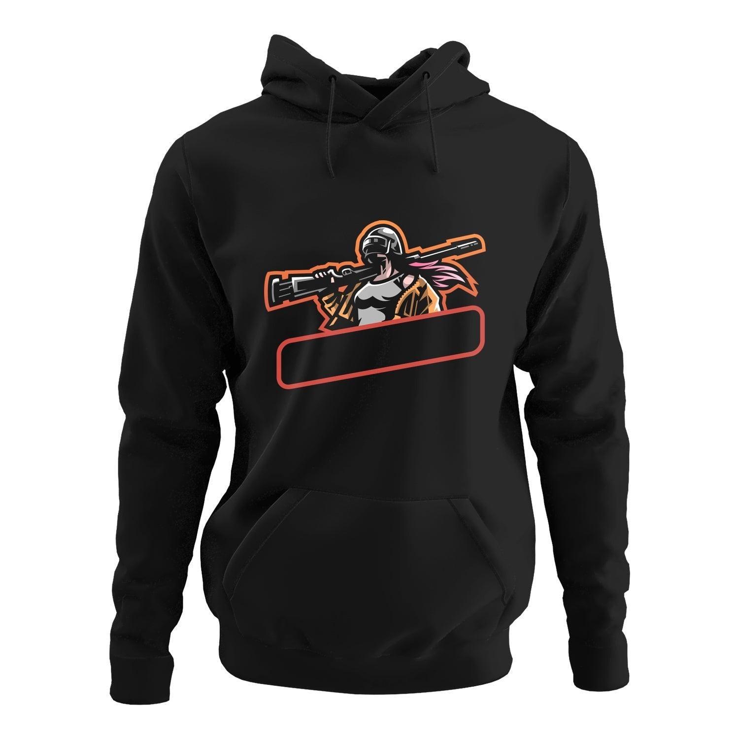 Personalised Hoodies For Gamer | Gamer Logo and ID Printed Unisex Graphic | Customised Hoodie for Gamer - Gift Lift