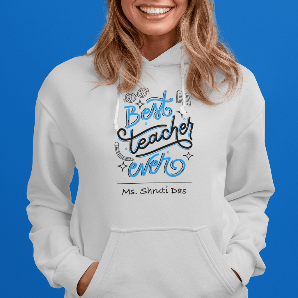 Personalised Hoodies for Teachers | Best Teacher Art Hoodie | Customised Gifts for Teaching Professional - Gift Lift