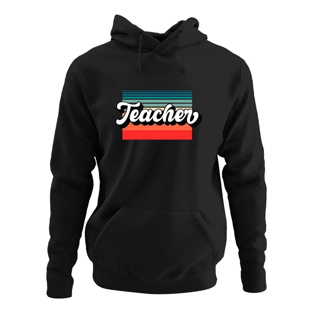 Personalised Hoodies for Teachers | Retro Art Design Unisex | Customised Hoodies for Teachers - Gift Lift