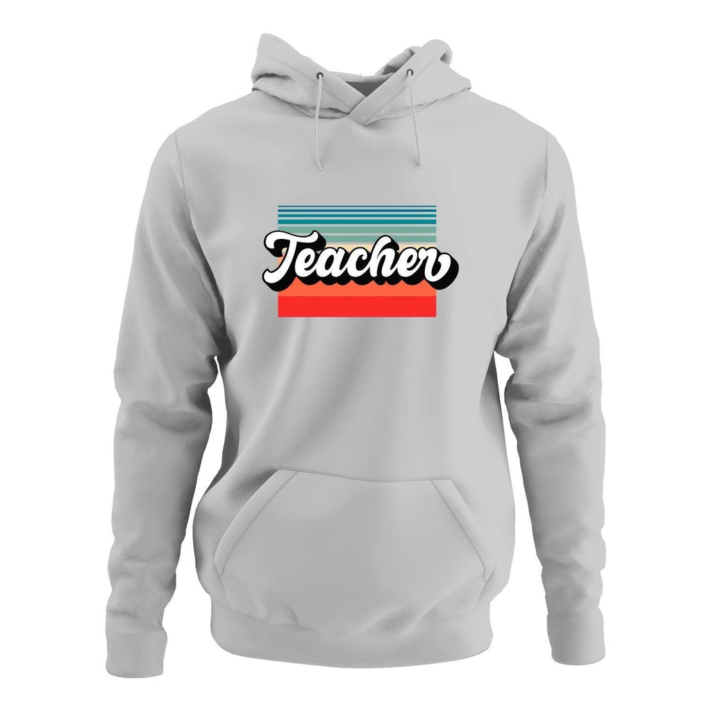Personalised Hoodies for Teachers | Retro Art Design Unisex | Customised Hoodies for Teachers - Gift Lift