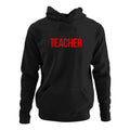 Personalised Hoodies For Teachers | Typo Art Design | Customised Hoodies for Teachers - Gift Lift