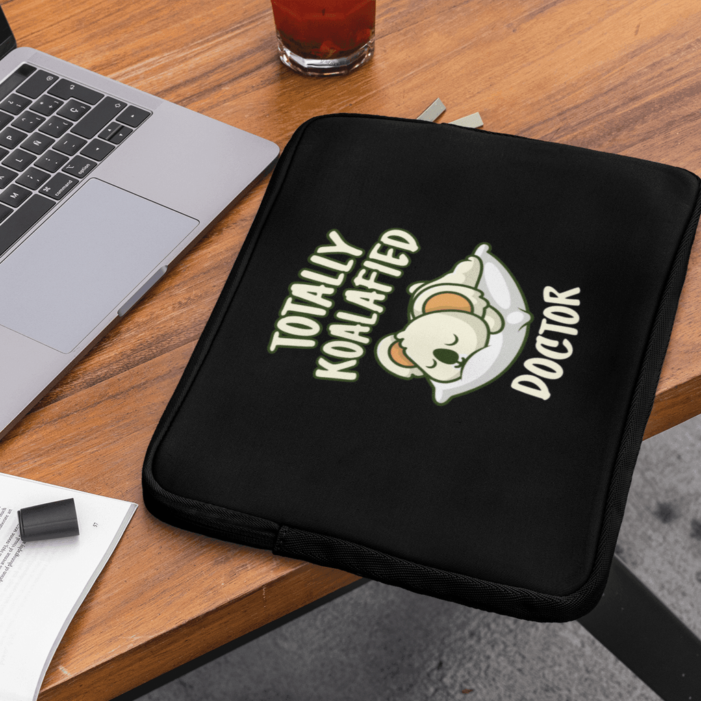 Personalised Laptop Sleeve for Doctors - Totally Koalafied | Personalised Gift - Gift Lift