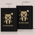 Personalised Notebook For Dentists - Dental Equipment Logo - Set of 2 Notebooks | Personalised Gift - Gift Lift