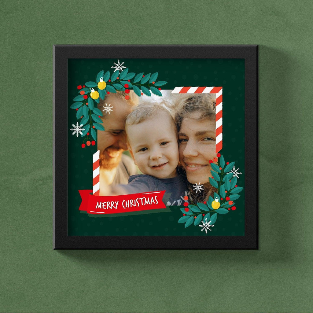 Personalised Photo Frame Merry Christmas - Gift Lift