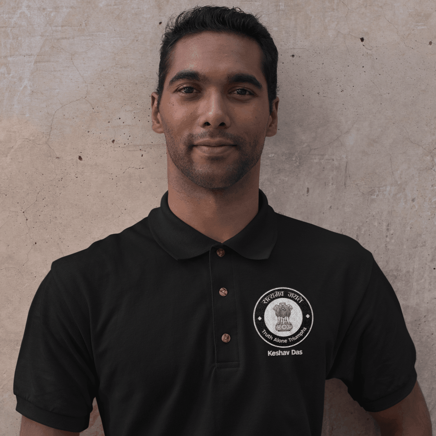 Personalised Polo T-shirt for lawyers and Advocates | Satyamev Jayte | Ideal Gift For Lawyers - Gift Lift