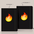 Personalised set of 2 Notebooks for Advocates - Lit in litigate - Gift Lift