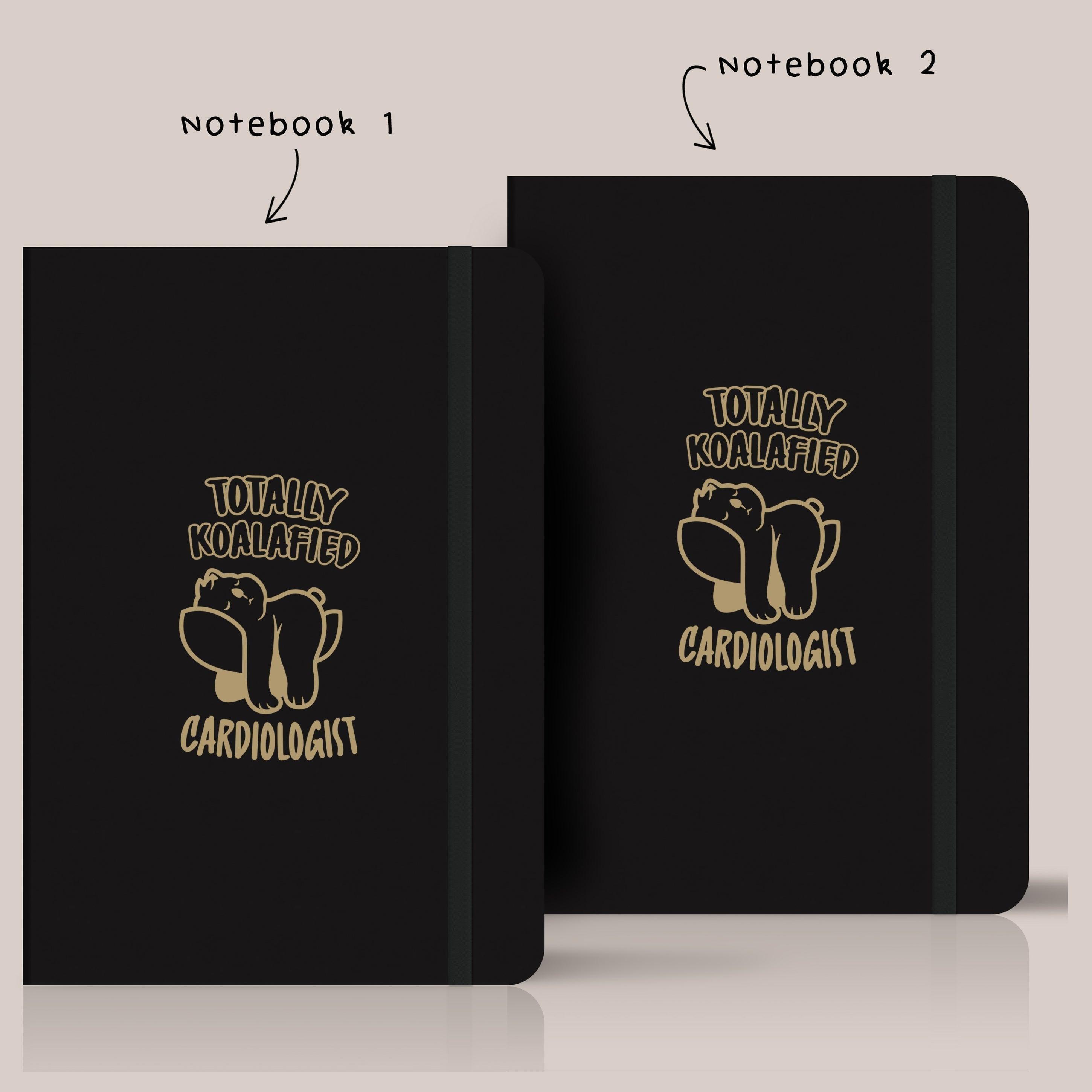 Personalised set of 2 Notebooks for Doctors - Totally Koalafied | Personalised Gift - Gift Lift
