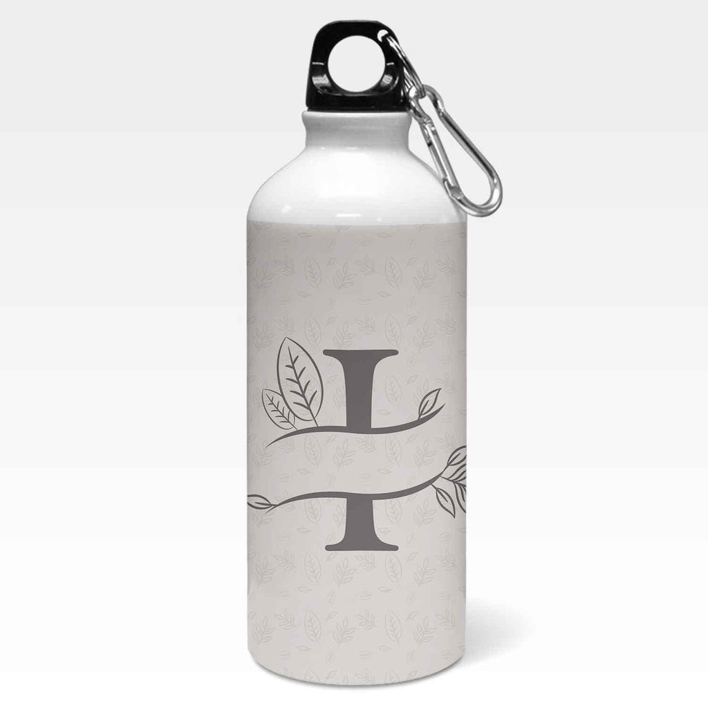 Personalised Split Letters With Leaves Sipper Bottle - Gift Lift