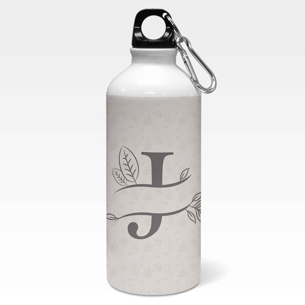 Personalised Split Letters With Leaves Sipper Bottle - Gift Lift