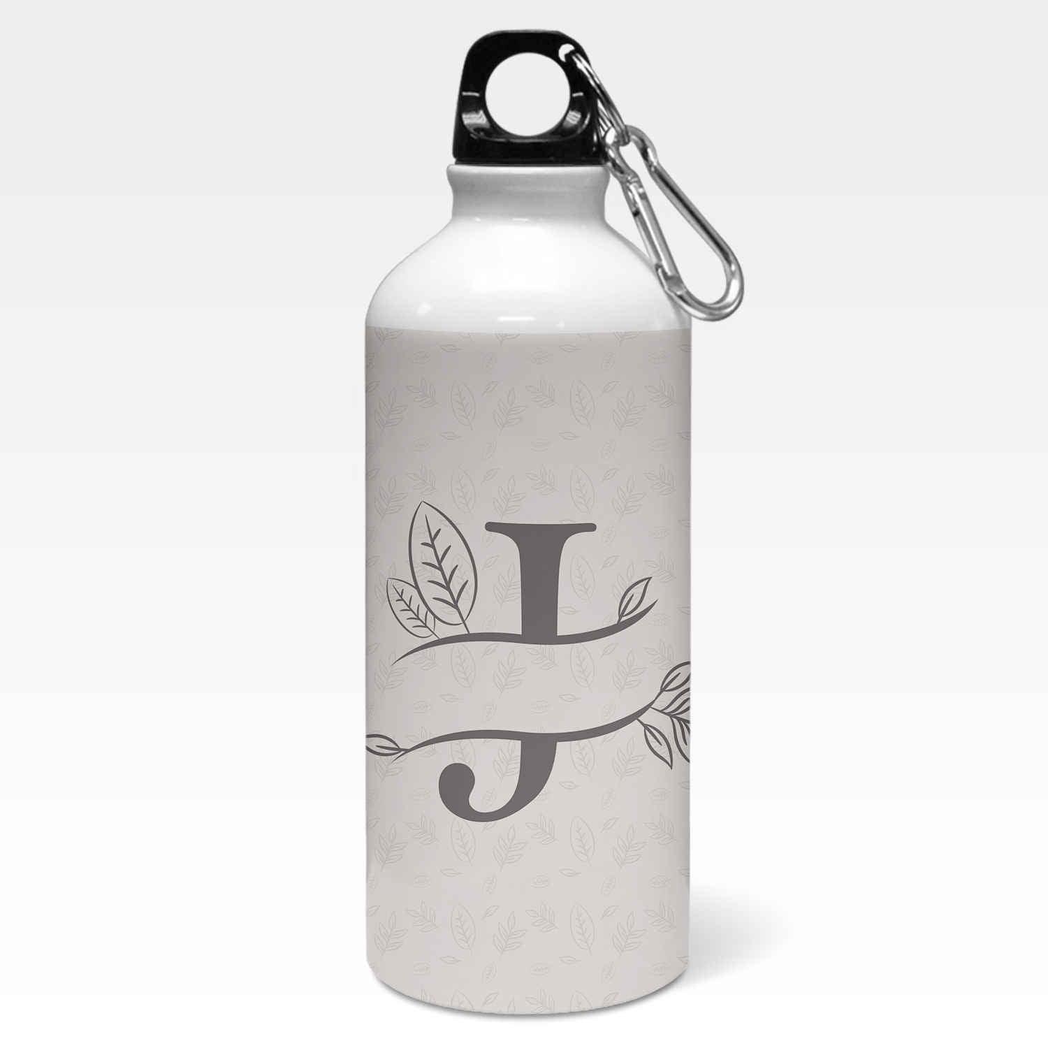 Personalised Split Letters With Leaves Sipper Bottle - Gift Lift