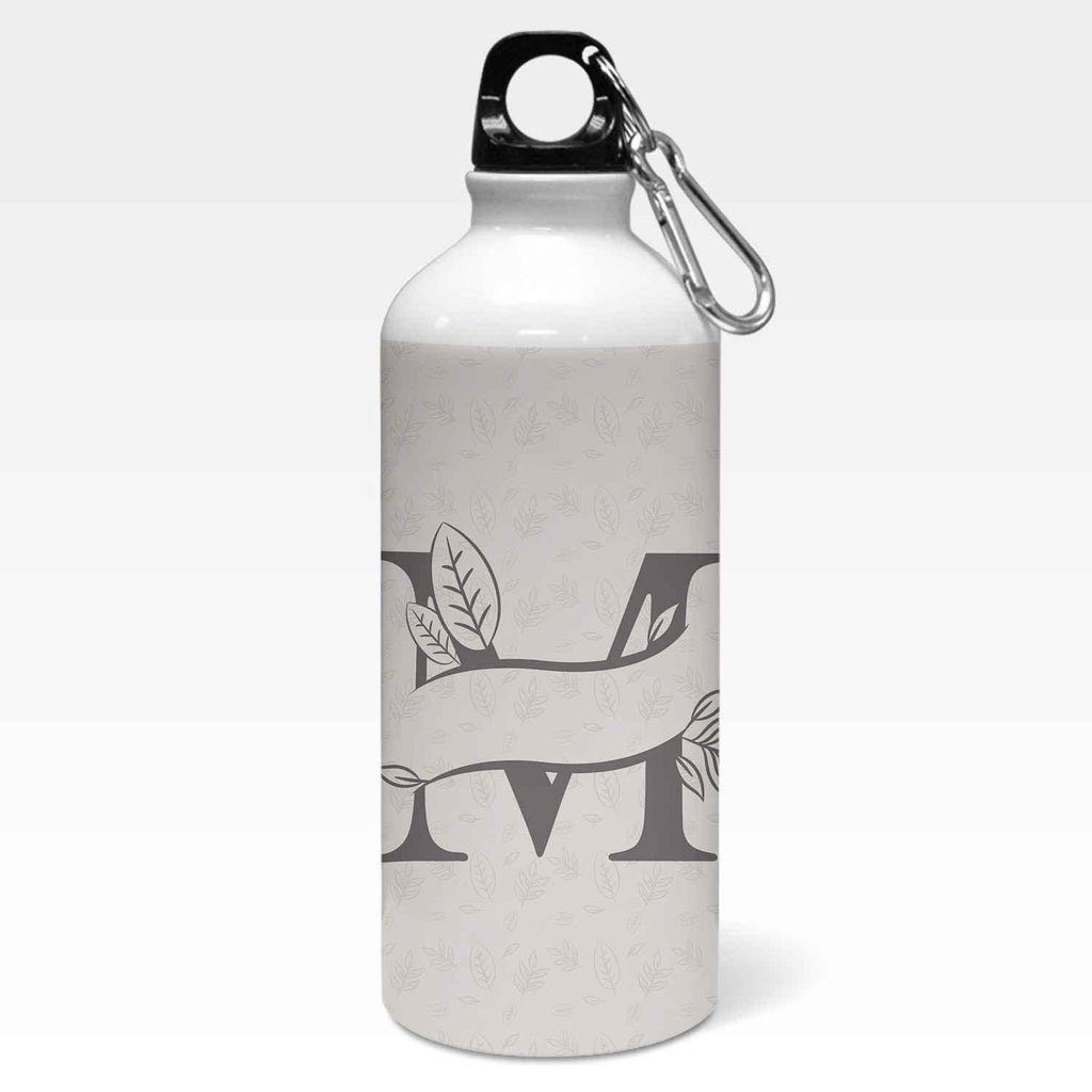 Personalised Split Letters With Leaves Sipper Bottle - Gift Lift