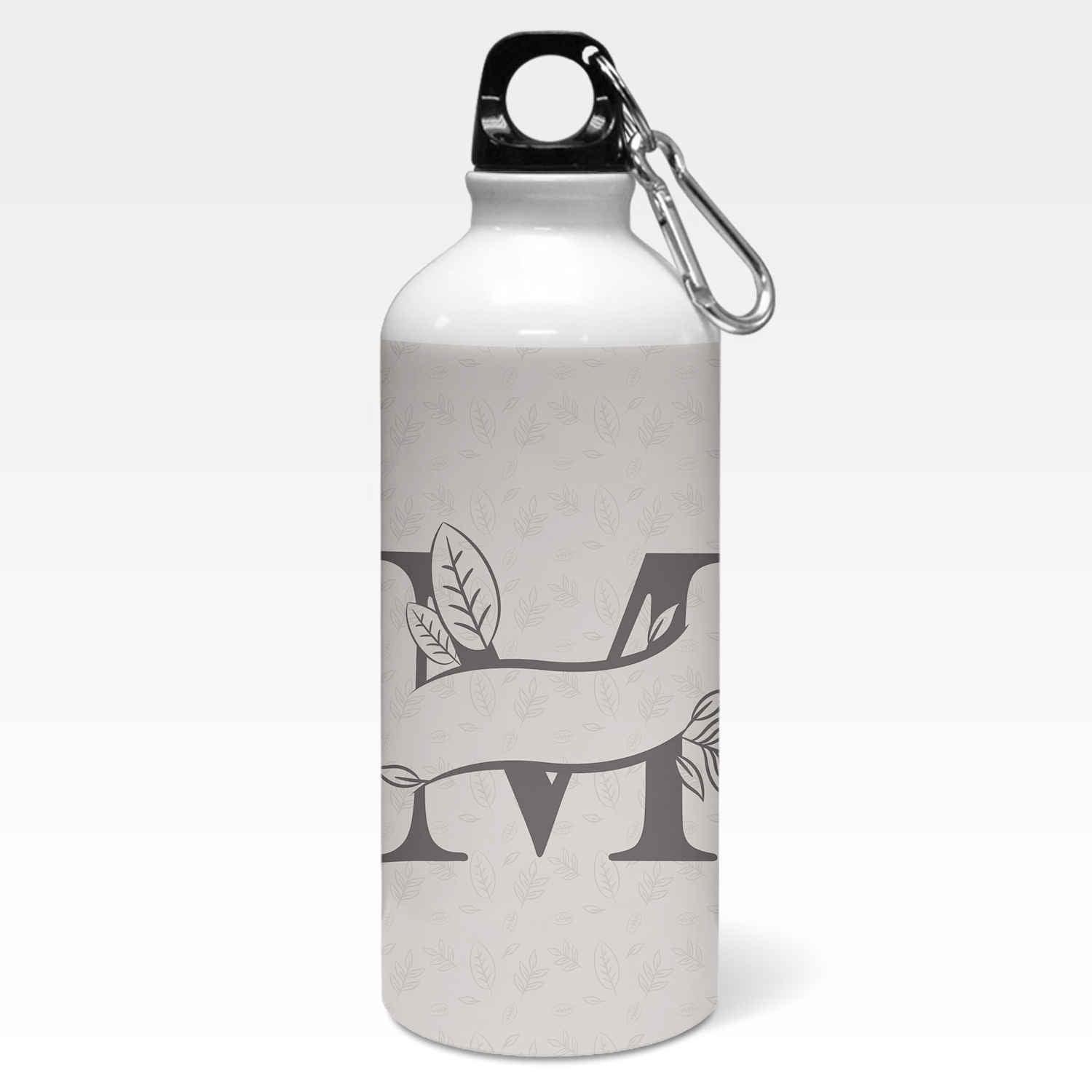 Personalised Split Letters With Leaves Sipper Bottle - Gift Lift