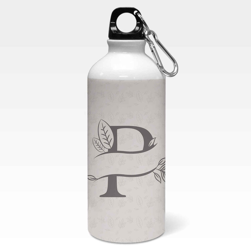 Personalised Split Letters With Leaves Sipper Bottle - Gift Lift