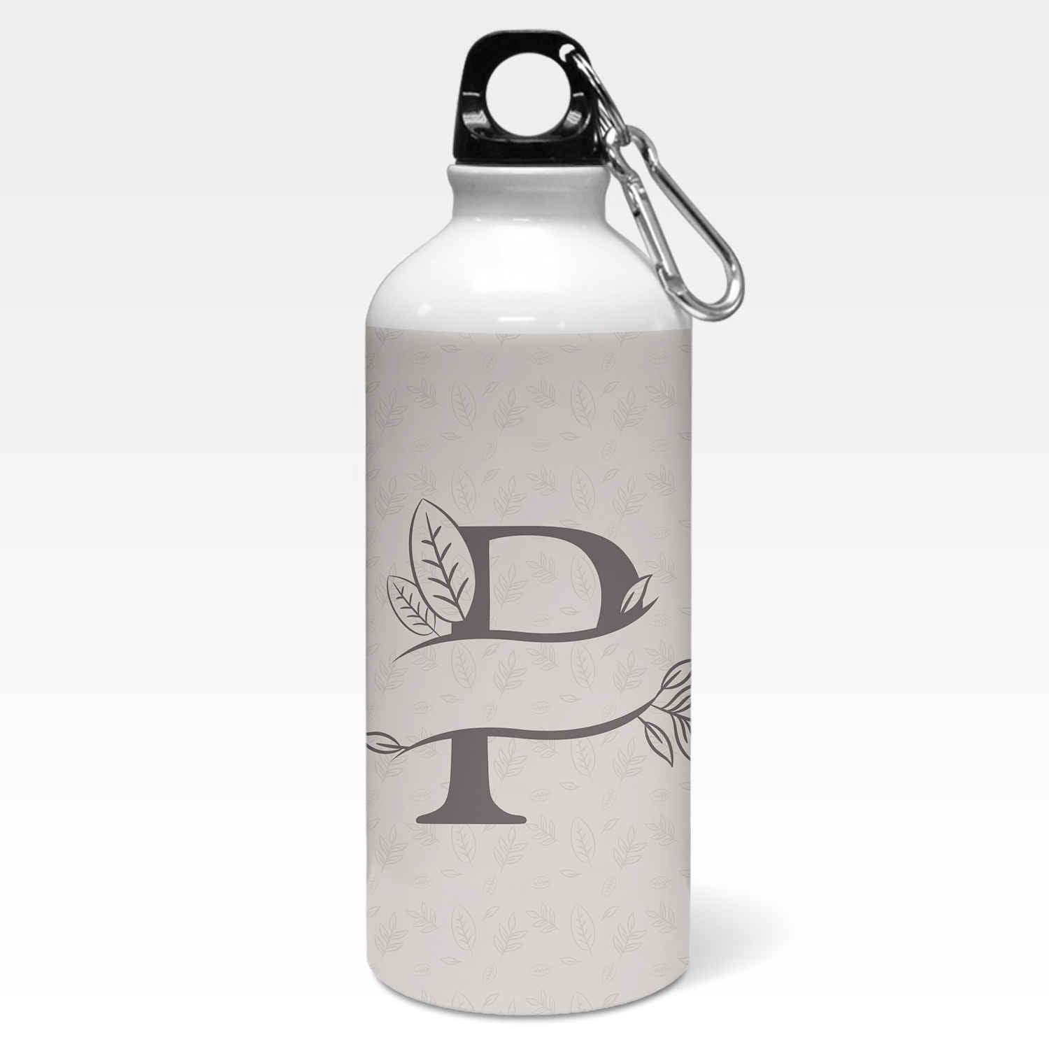 Personalised Split Letters With Leaves Sipper Bottle - Gift Lift