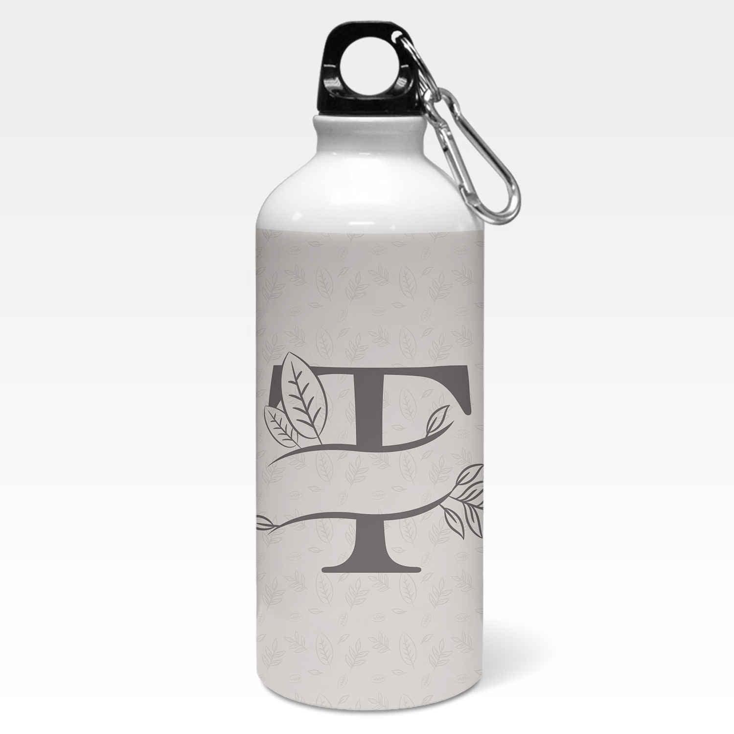 Personalised Split Letters With Leaves Sipper Bottle - Gift Lift