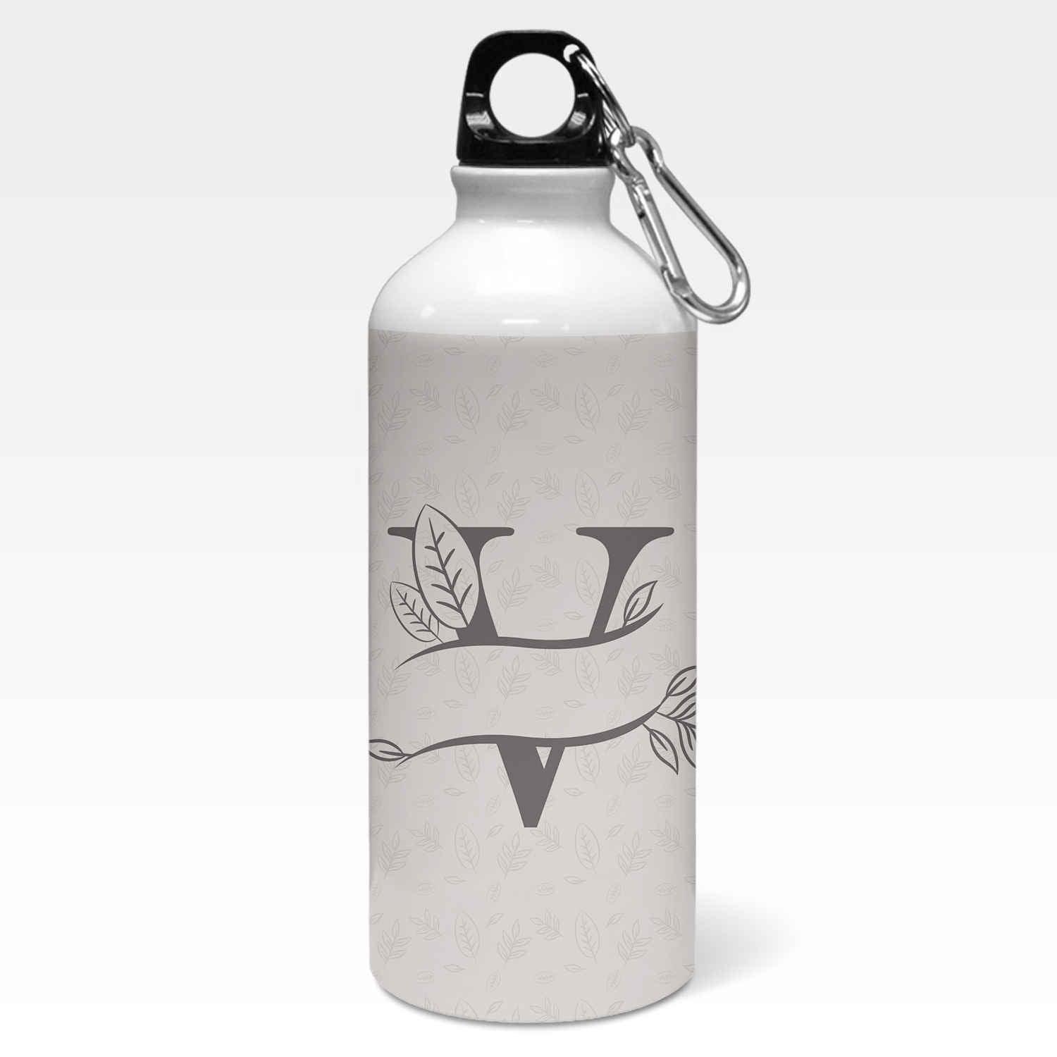 Personalised Split Letters With Leaves Sipper Bottle - Gift Lift