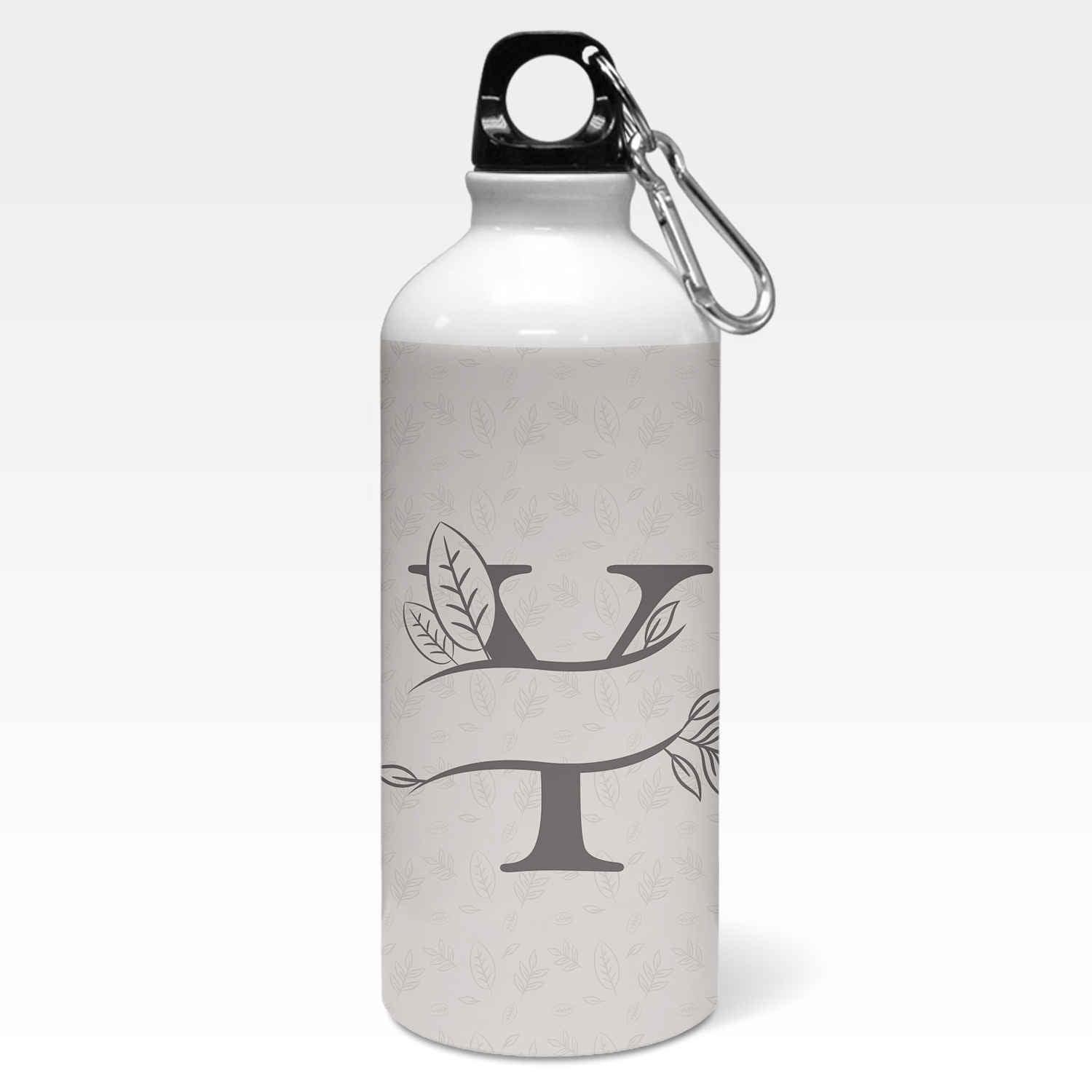 Personalised Split Letters With Leaves Sipper Bottle - Gift Lift