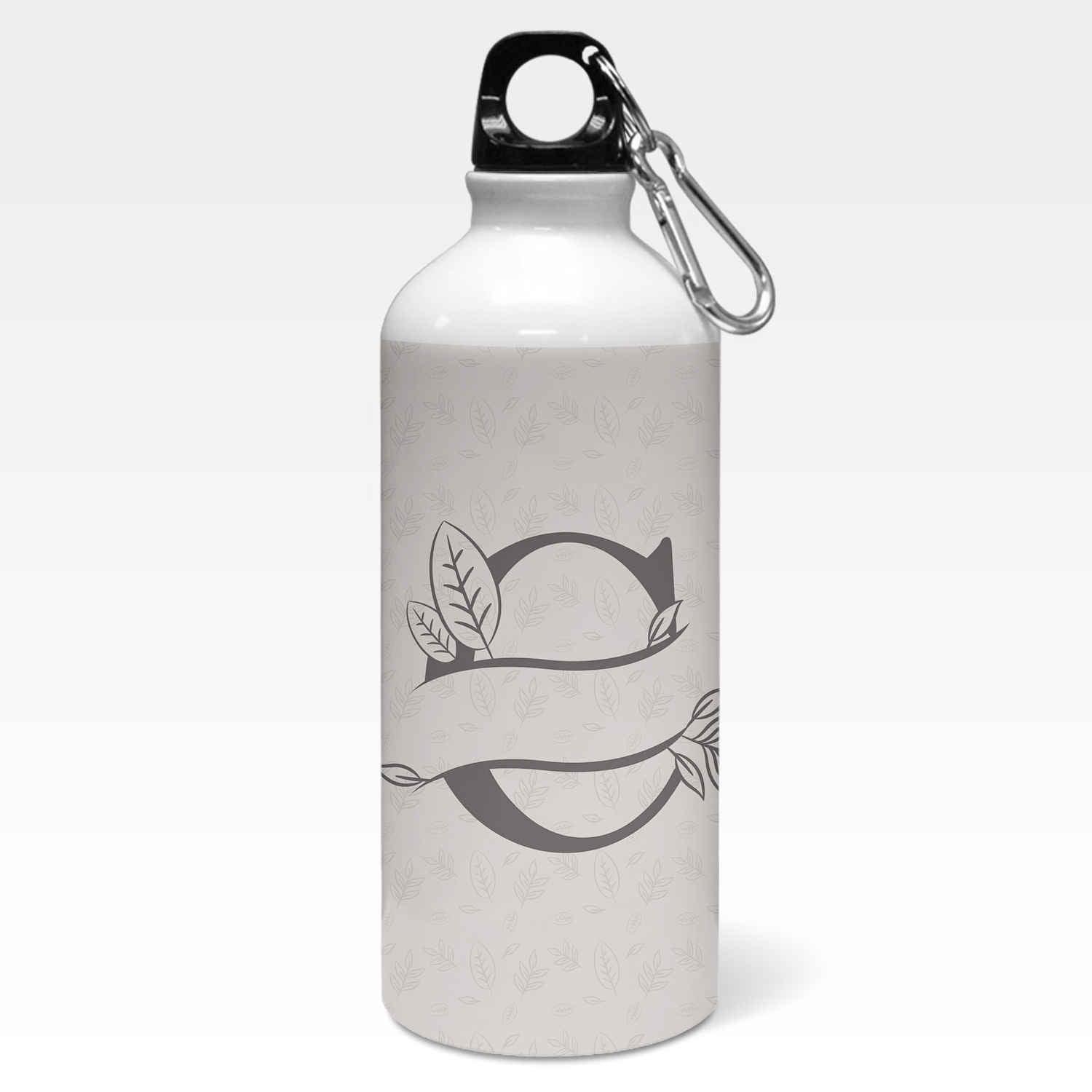 Personalised Split Letters With Leaves Sipper Bottle - Gift Lift