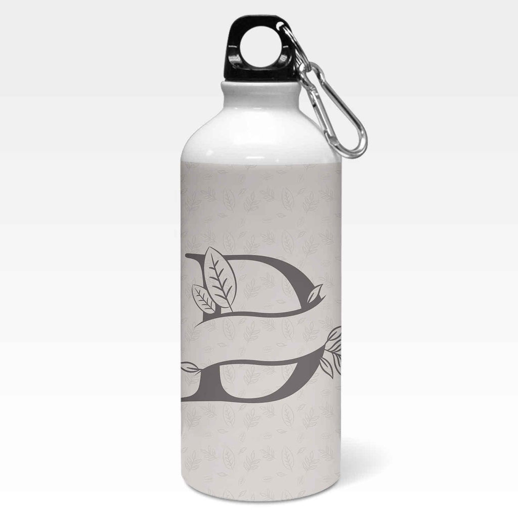 Personalised Split Letters With Leaves Sipper Bottle - Gift Lift