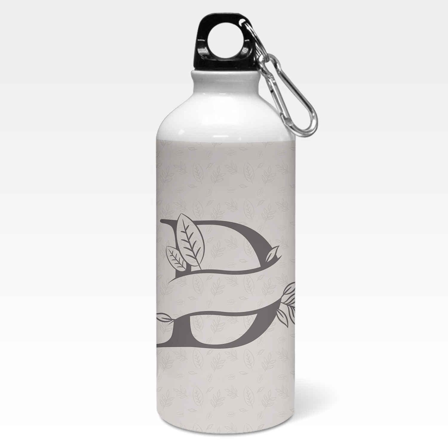 Personalised Split Letters With Leaves Sipper Bottle - Gift Lift