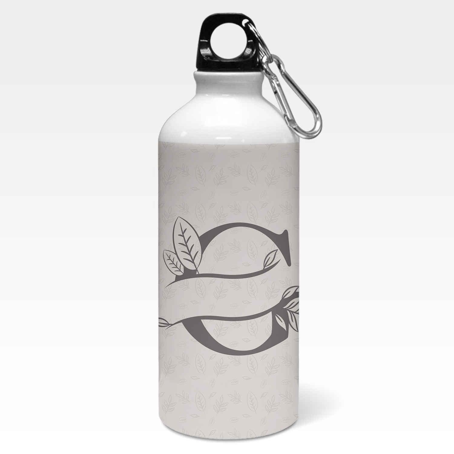 Personalised Split Letters With Leaves Sipper Bottle - Gift Lift