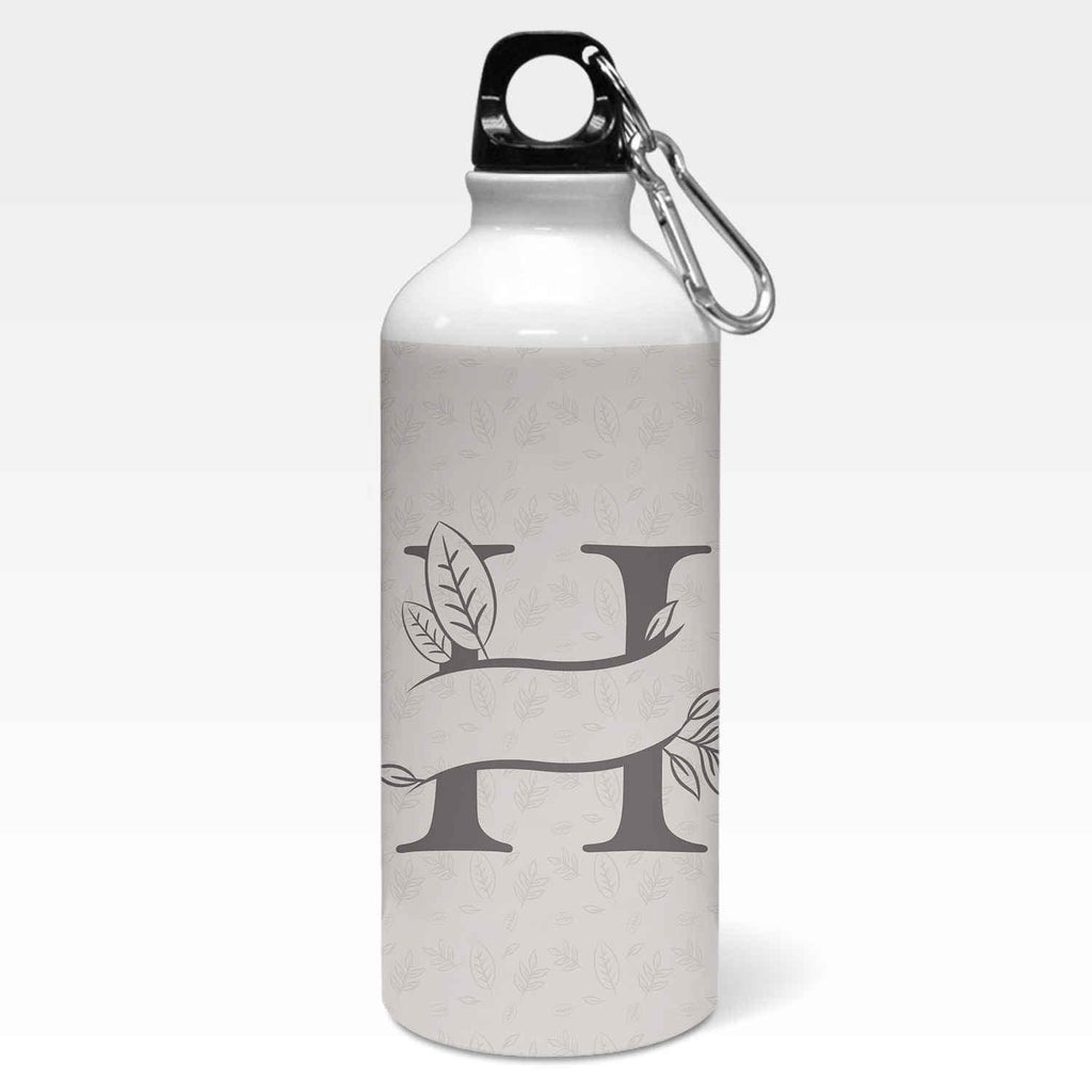Personalised Split Letters With Leaves Sipper Bottle - Gift Lift