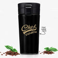 Personalised Steel Tumbler for Chefs | Chef Art Icon | Ideal Gift For Chefs - Gift Lift