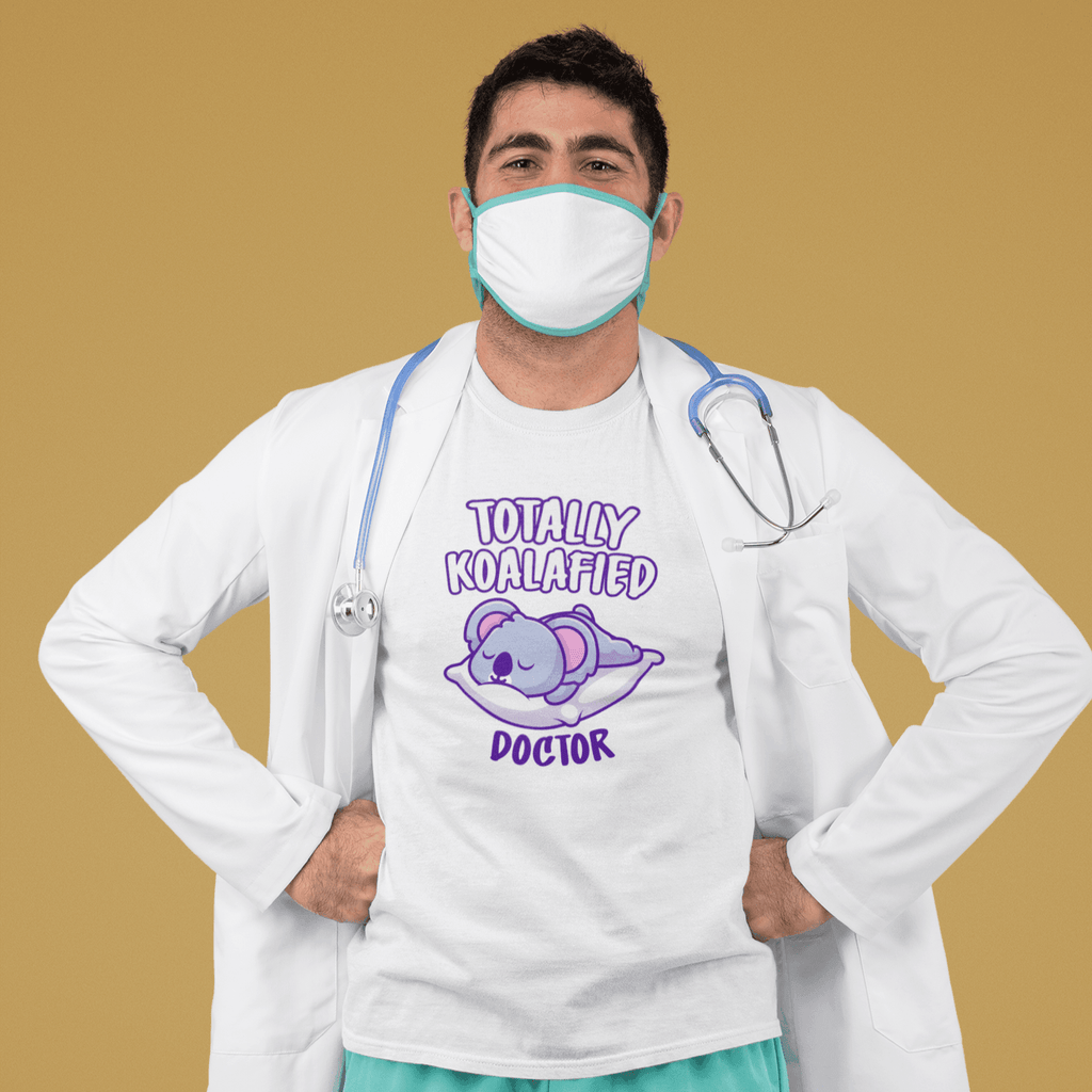 Personalised T-Shirt for Doctors - Totally Koalafied | Personalised Gift - Gift Lift