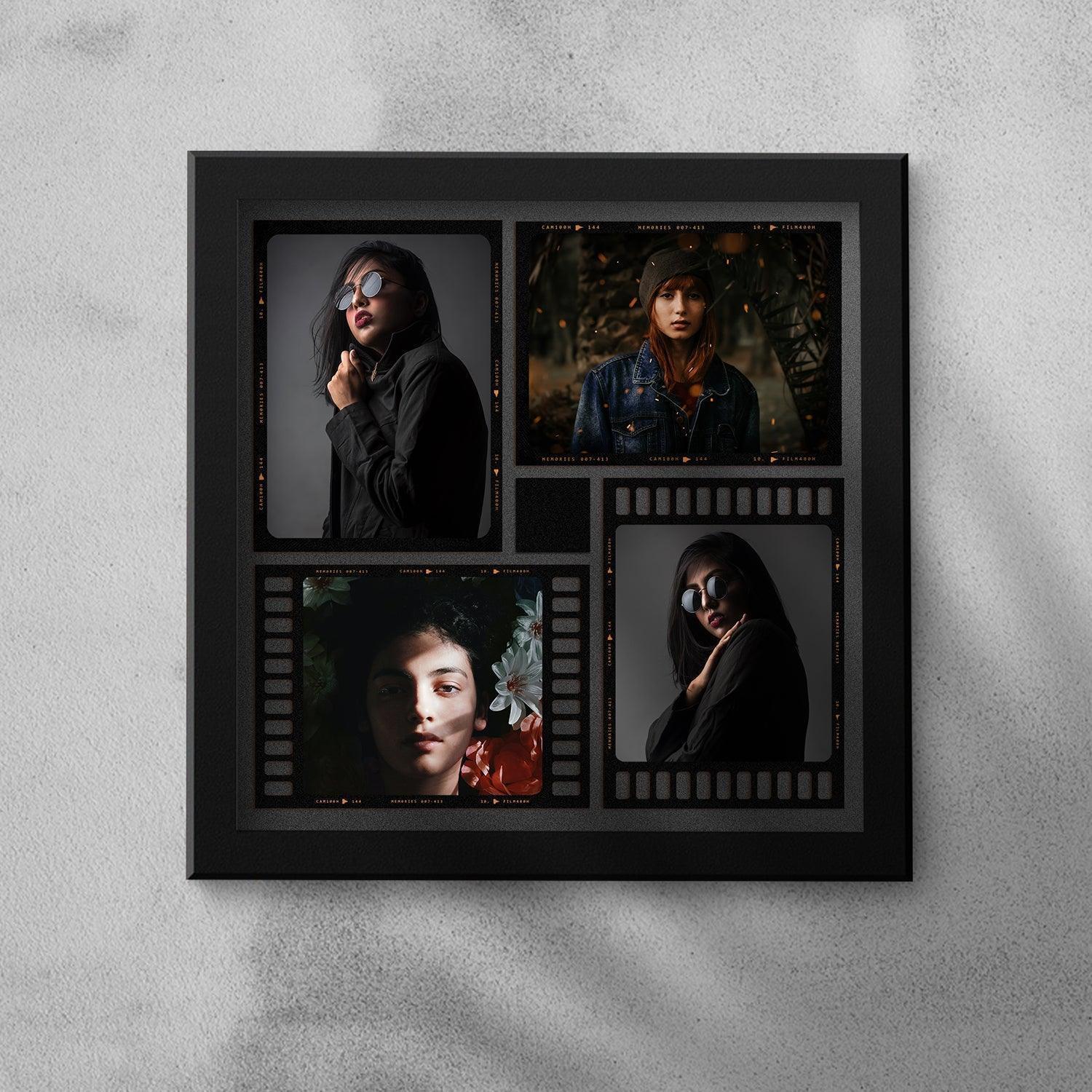 Personalised Trendy Camera Roll Art Collage Frame - Gift Lift