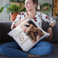 Personalised Trendy Couple Photo Cushion Cover - Gift Lift