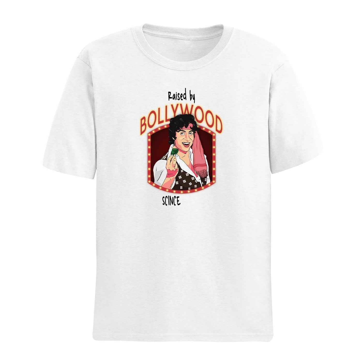 Personalised Tshirt - Bollywood Art Unisex Round Neck Cotton Graphic T Shirt - Gift Lift