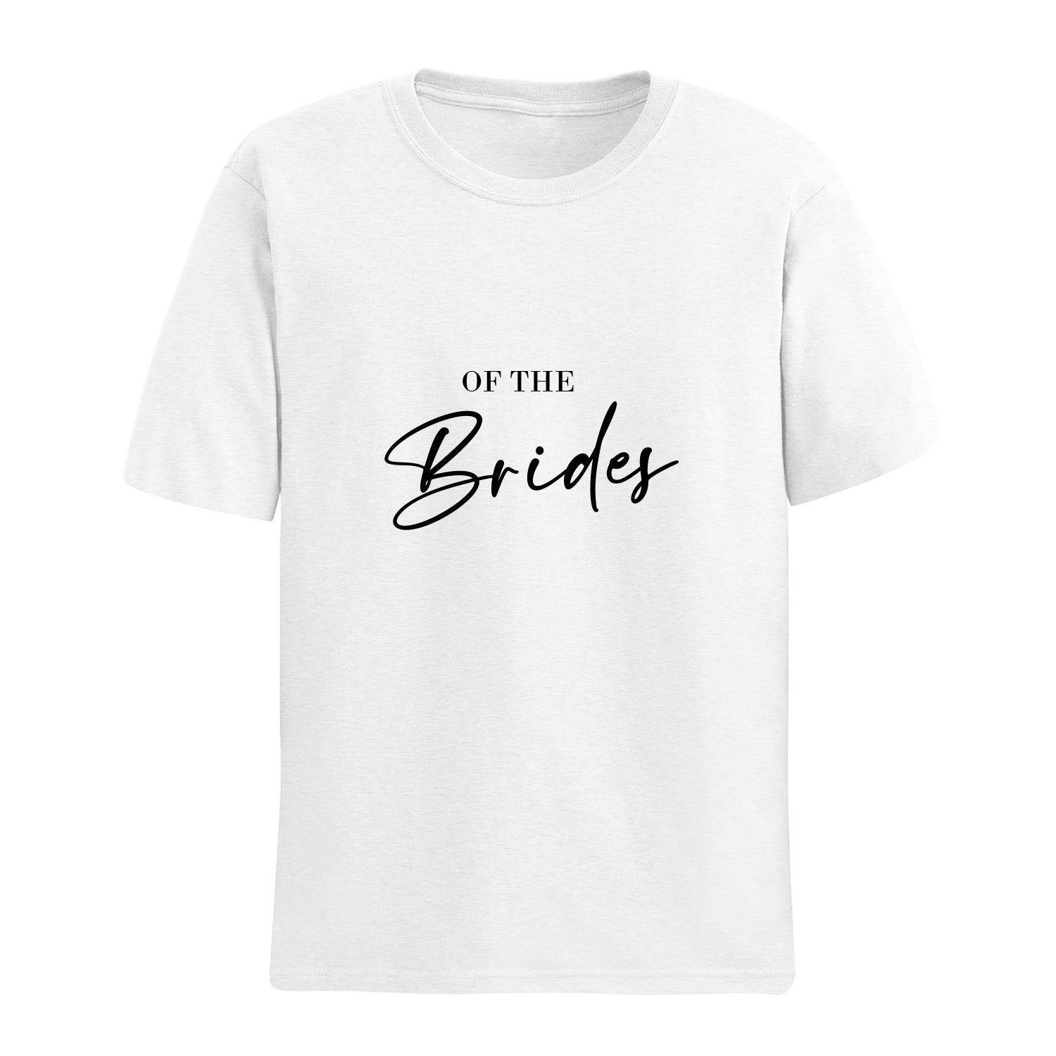 Personalised Tshirt - Brides Art Unisex Round Neck Cotton Graphic T Shirt - Gift Lift
