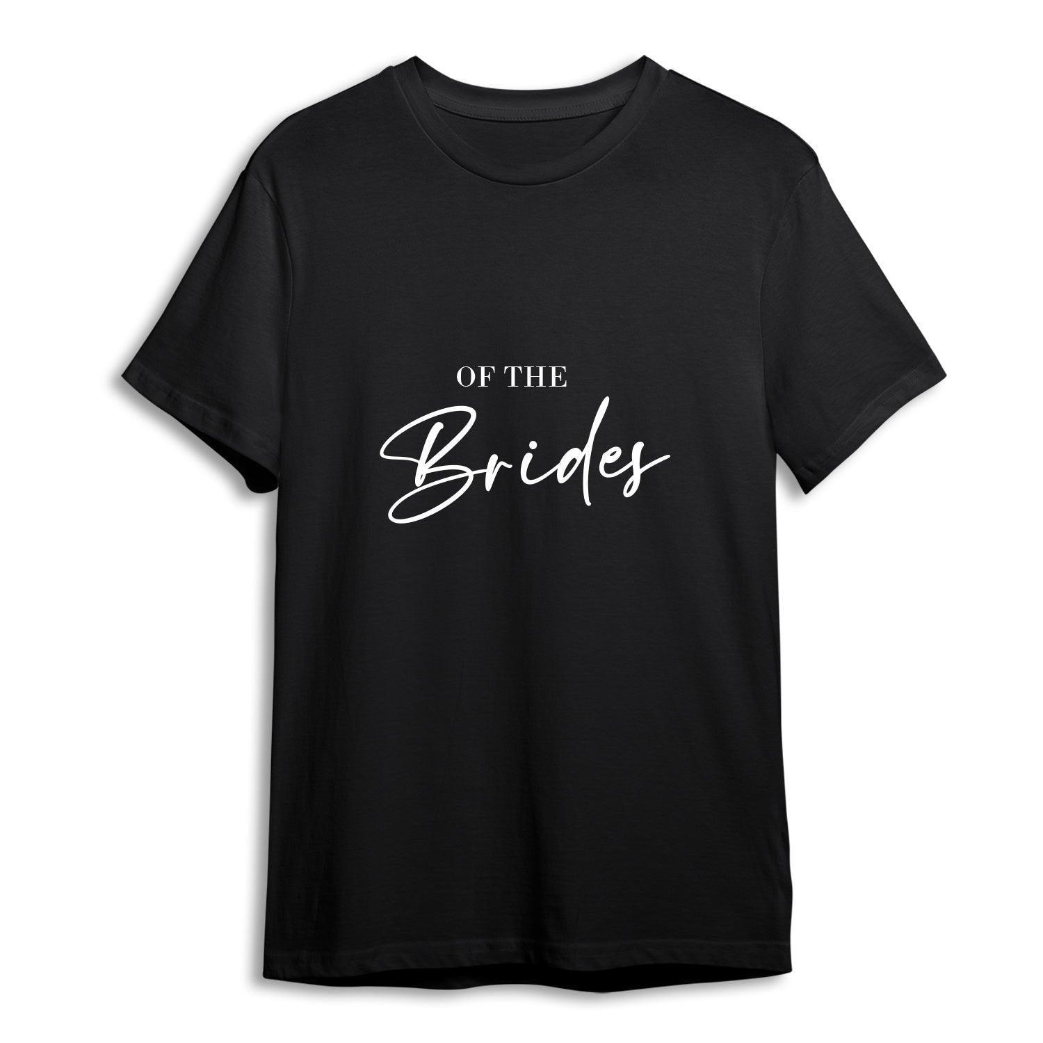 Personalised Tshirt - Brides Art Unisex Round Neck Cotton Graphic T Shirt - Gift Lift
