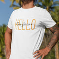 Personalised Tshirt - DesignName Unisex Round Neck Cotton Graphic T Shirt - Gift Lift